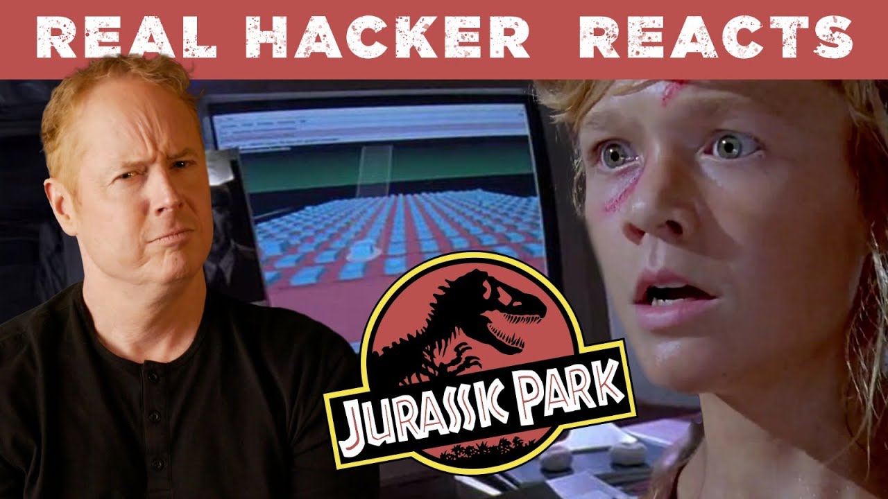 "IT'S A UNIX SYSTEM!" - Jurassic Park (1993) - Real Hacker Reacts