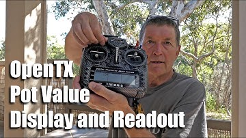OpenTX Pot or Slider value Display or readout