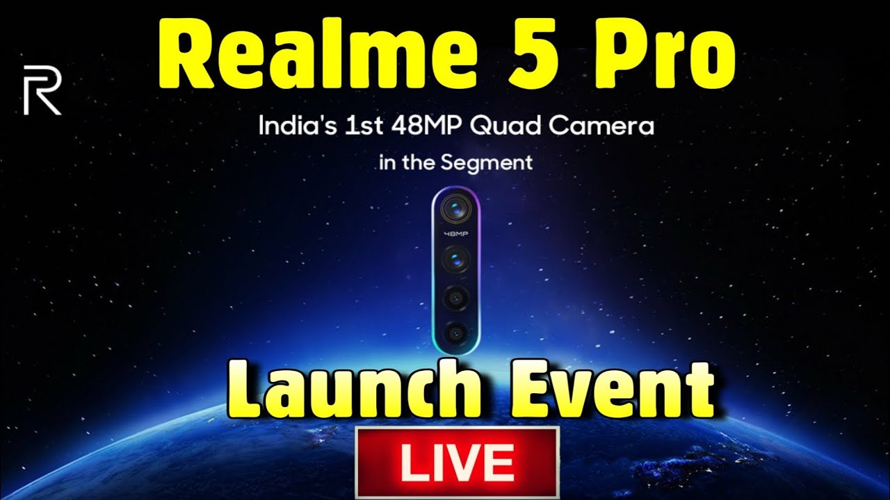 Realme 5 Pro Launch Event