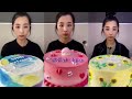ASMR CREAMY CAKE MUKBANG | KWAI EATING SHOW| CHINESE DESSERT