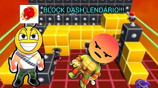 🔥JOGANDO BLOCK DASH LENDÁRIO FAZENDO BURLAS INSANAS!!!