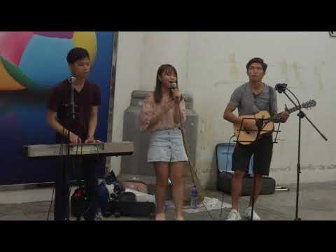 周杰倫 - 晴天 (Cover by Tipsymusic) @中環碼頭Busking 2017.10.08
