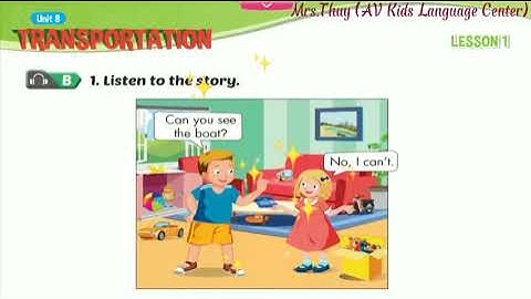 Unit 8 Lesson 1:TRANSPORTATION Tiếng Anh 2 I-learn Smart Start