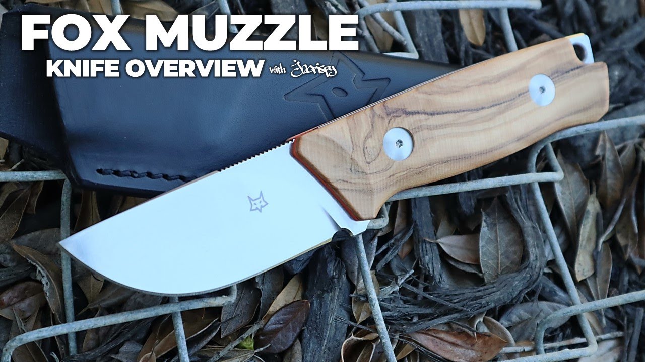FOX Knives Muzzle Fixed Blade Knife | 5-Minute Review | Atlantic 