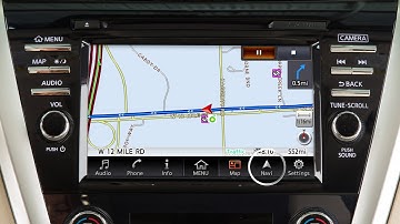 2017 Nissan Murano - Route Guidance (if so equipped)