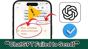 ChatGPT Failed to Send Message | Hmm Something Went Wrong Error Fix (2025)