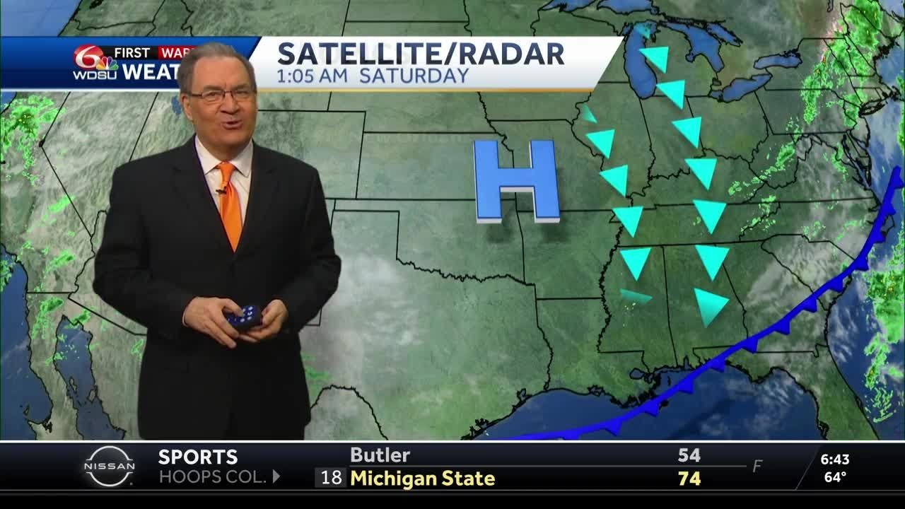 Cool & Sunny weekend, but rain on the way! - YouTube
