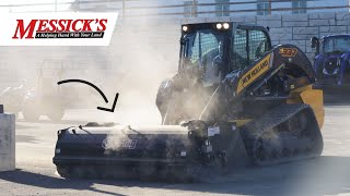 Why you need a pickup broom | The best way to clean your parking lot or sidewalk.