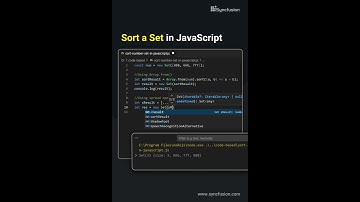 Sorting Sets in JavaScript Made Easy