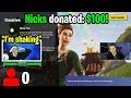 I donated to Twitch Streamers with 0 viewers to help make their day #2! (emotional reactions)