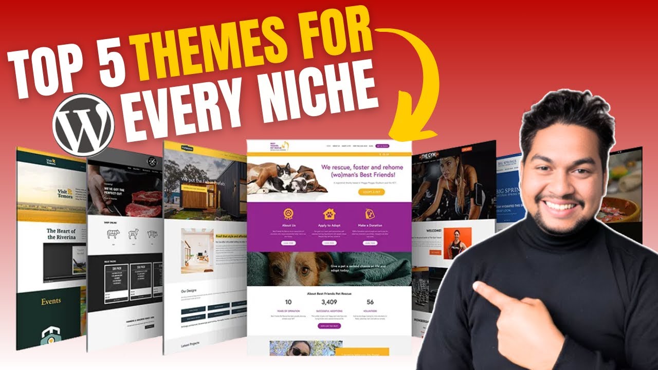Top 10 WordPress Themes for Every Niche - YouTube