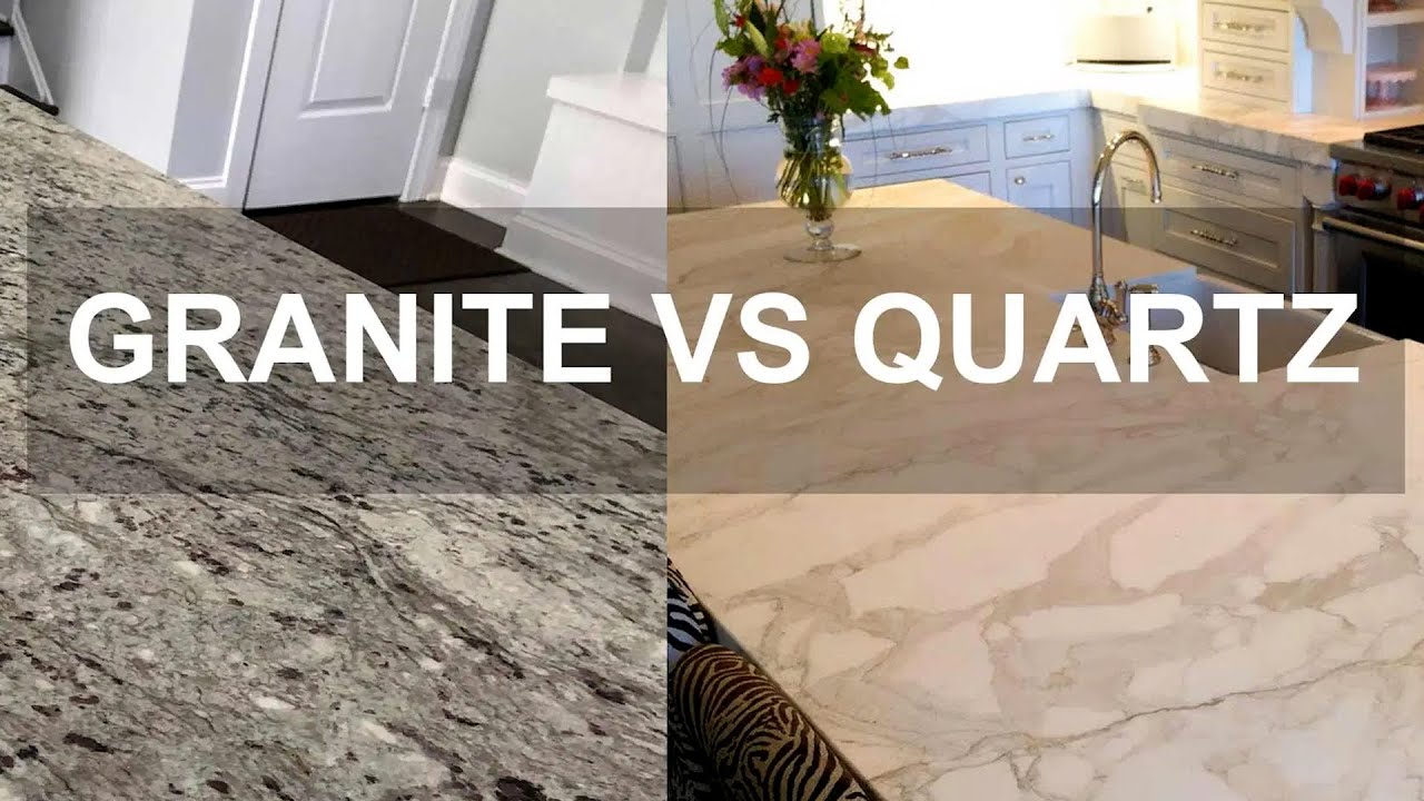 Granite Vs Quartz Kitchen Countertops Pros And Cons Youtube