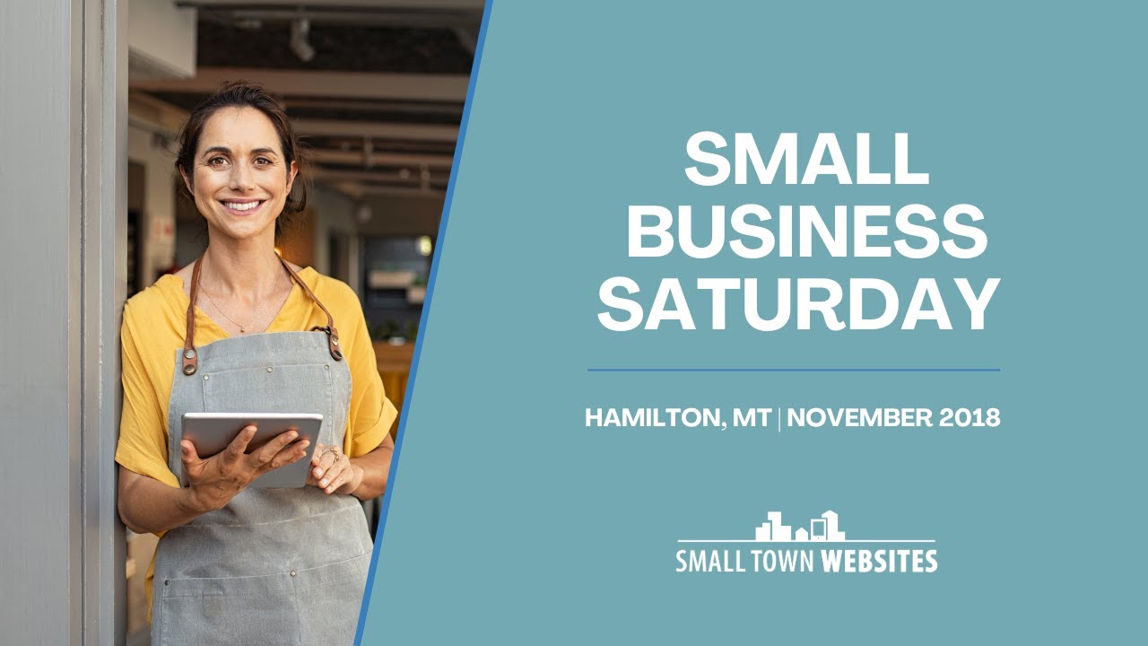 Small Business Saturday in Hamilton, MT (2018)