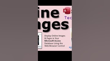 Microsoft Access Online-afbeeldingen #shorts