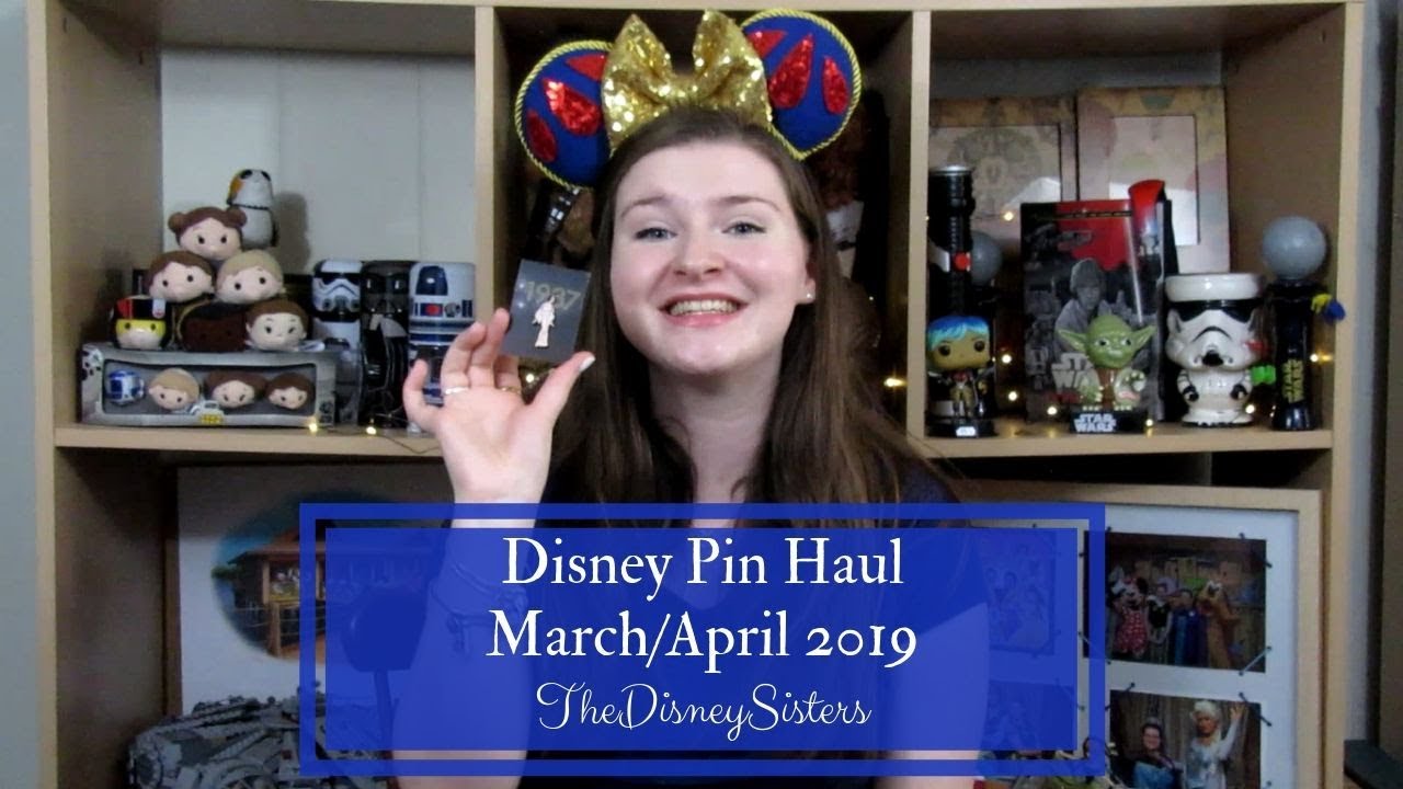 Disney Pin Haul - March/April 2019 - TheDisneySisters