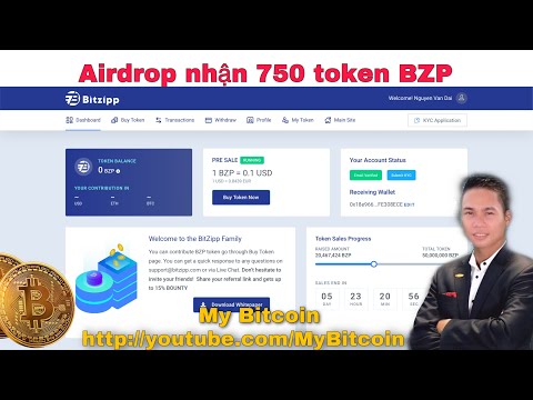 Hướng dẫn nhận 750 token BZP mạng ETH