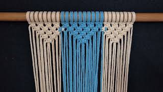 Macrame wall hanging #macrametutorial #macrame #diy #knot #weaving #handmade #crochet #tutorial 
