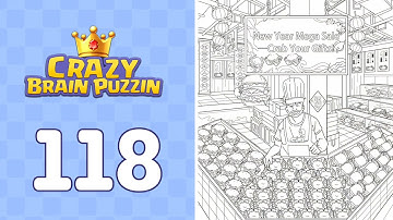 Crazy Brain Puzzle Level 118 Find Crabs 2