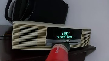 Bose Wave II radio error please wait,  not working.