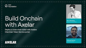 Build Onchain with Axelar