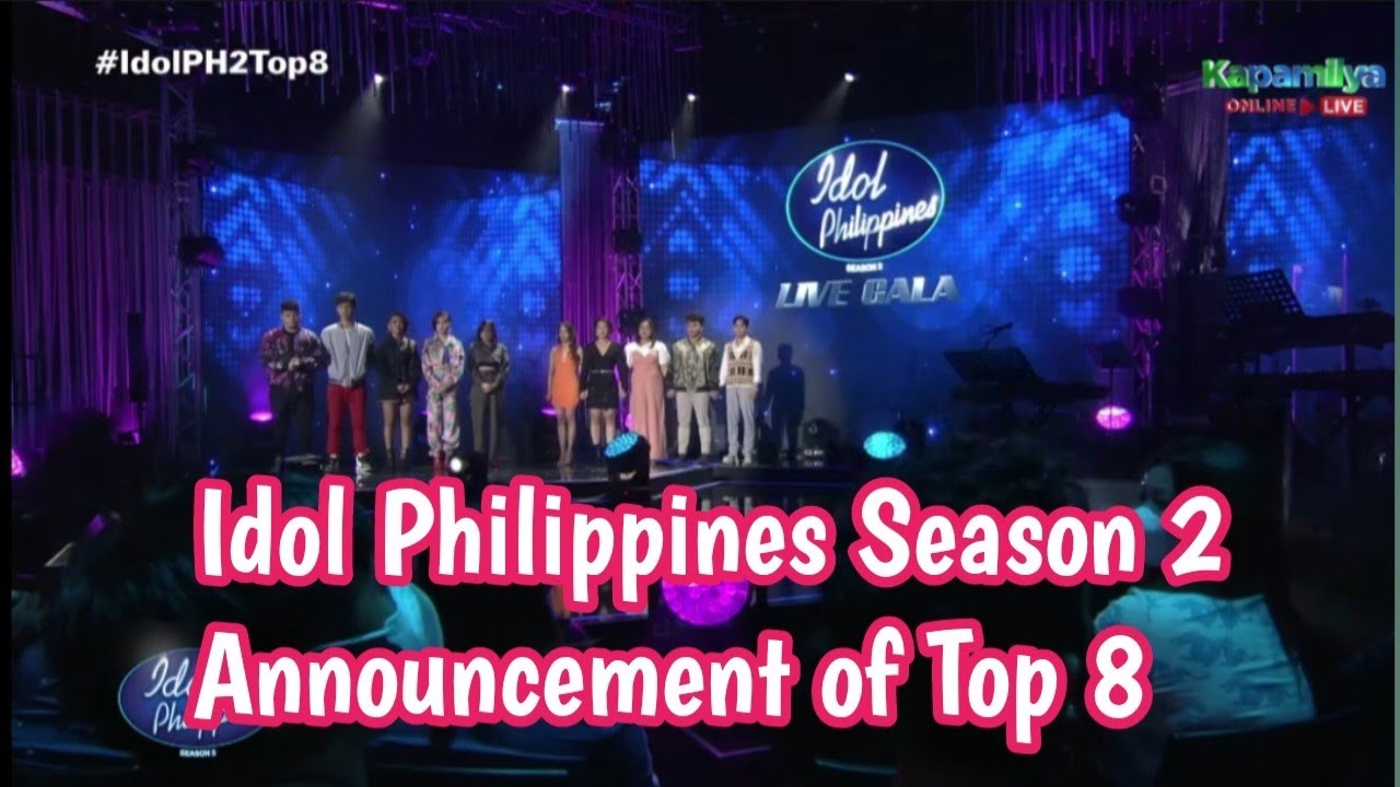 Announcement of Top 8 | Idol Philippines Season 2 | August 28, 2022