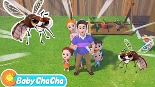 Mosquitoes Are Coming! | Mosquito Song | Baby ChaCha Nursery Rhymes &amp; Kids Songs