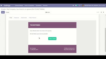 Helpdesk - Stages Configuration Flow Odoo