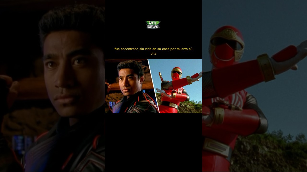 Power Rangers y actores que ya no estan 😭 