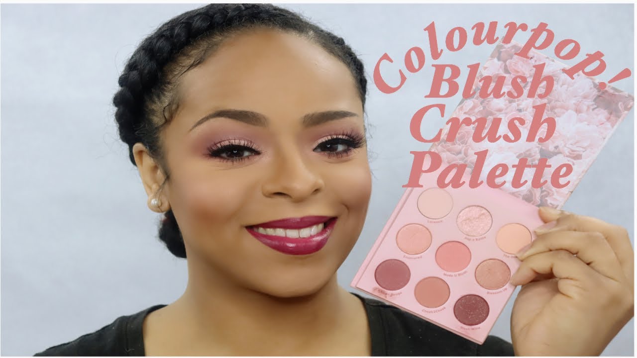 Date Night Glam using Colourpop’s Blush Crush Palette 🌸