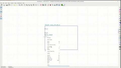 Defining the interface of a hierarchical sheet in KiCad