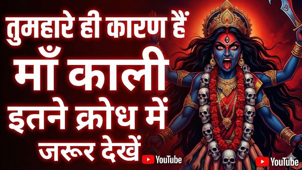 888:🕉🌹 तुम्हारे ही कारण हैं माँ क़ाली इतने क्रोध मैं जरूर देखें🌹🕉