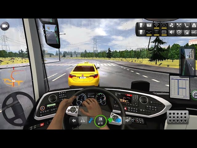 Bus Simulator : Ultimate | Rainy 🌧 😍☔️ | Zuuks | Drive with