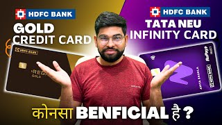 HDFC Regalia Gold Vs Tata Neu Infinity Credit Card - 10% Cashback