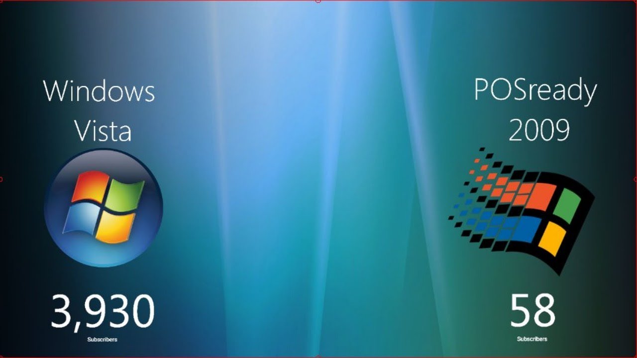 Windows Vista & Windows Embedded POSready Live Sub Count Stream - Channels:
Windows Vista https://www.youtube.com/channel/UCWWA...
Win Embedded POSready 2009: https://www.youtube.com/channel/UCVM_...
