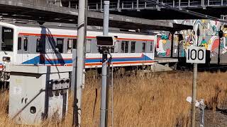 常総線キハ２４００形取手駅発車シーン❗