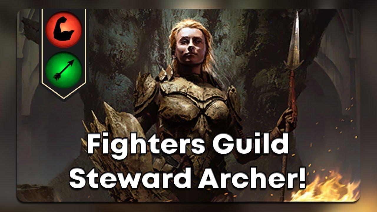 Fighters Guild Steward Rage Archer - Houses of Morrowind- The Elder Scrolls Legends