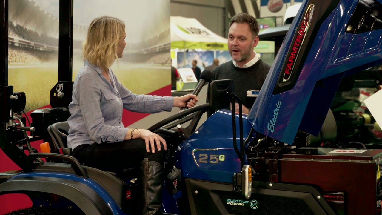 Farmtrac Electric Tractor at SALTEX 2021 YouTube