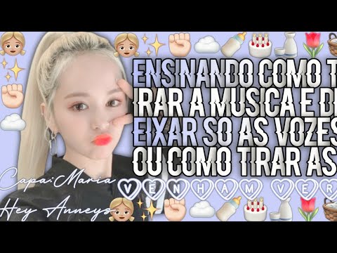 Vídeo: Como Deixar Apenas Uma Voz Em Uma Música