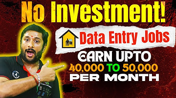 5 Data Entry Job Tamil - Work From Home Opportunities | Kaashiv Infotech Online Jobs at Home