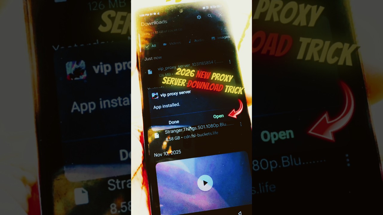 2026 New Proxy Server Download Trick || 