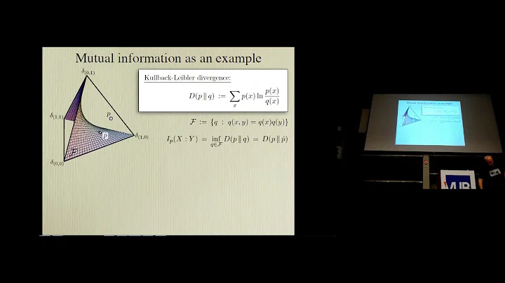 An Information-Geometric Approach to Complexity, Nihat Ay