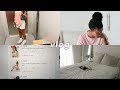 VLOG: opening up, new workout clothes + room update.