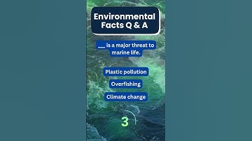 Environmental Fact Quiz: Test Your Knowledge #environment #pollution #earth #wildlife #quiz #riddles