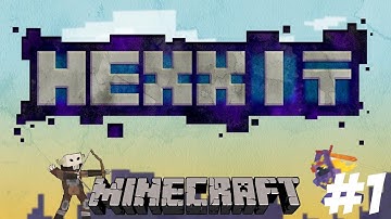 Minecraft Hexxit part 1 - The Begining