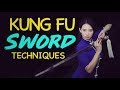 Kung fu sword techniques