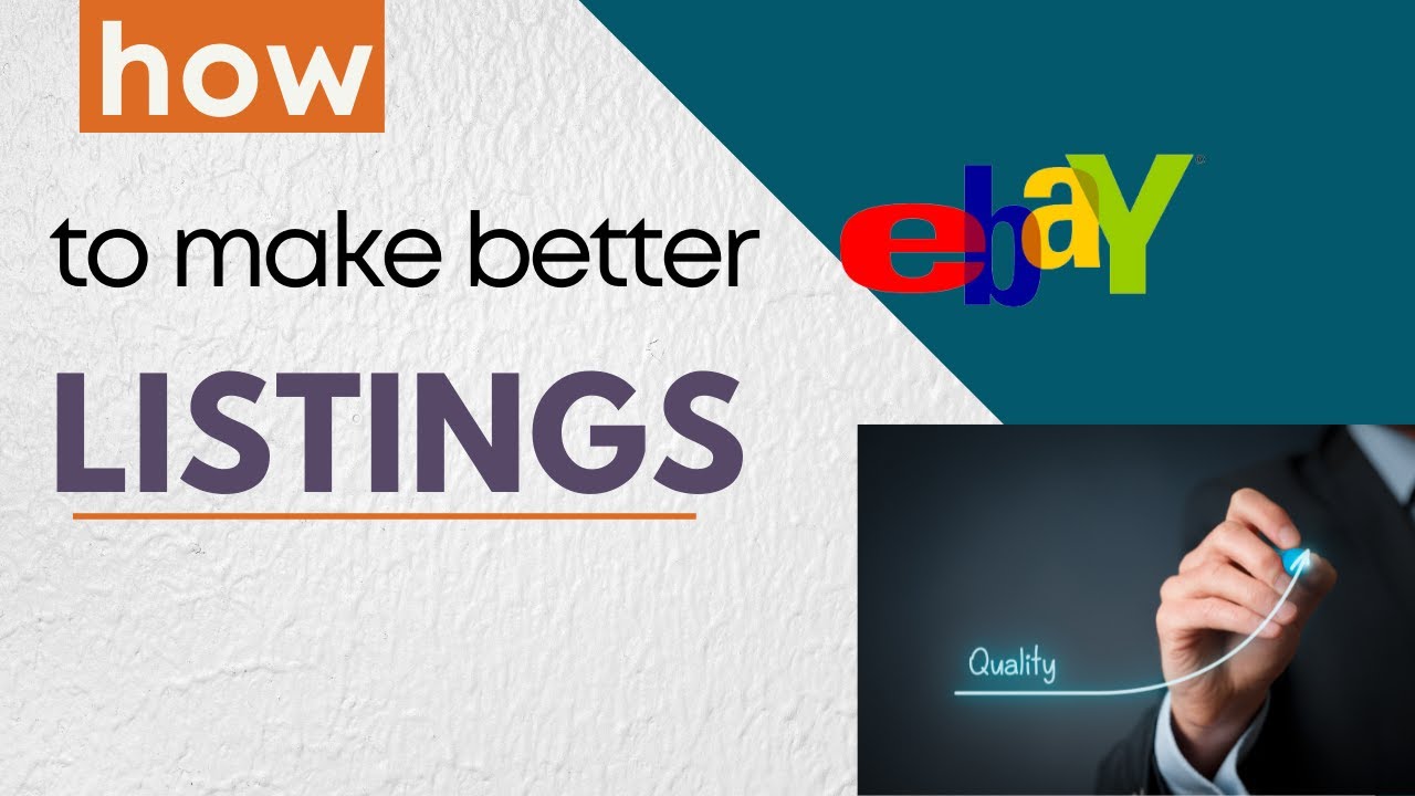 How to Make a Good Ebay Listing Ebay Listing Tutorial YouTube