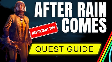 After Rain Comes - ARC Raiders Guide - BELANGRIJKE TIP!