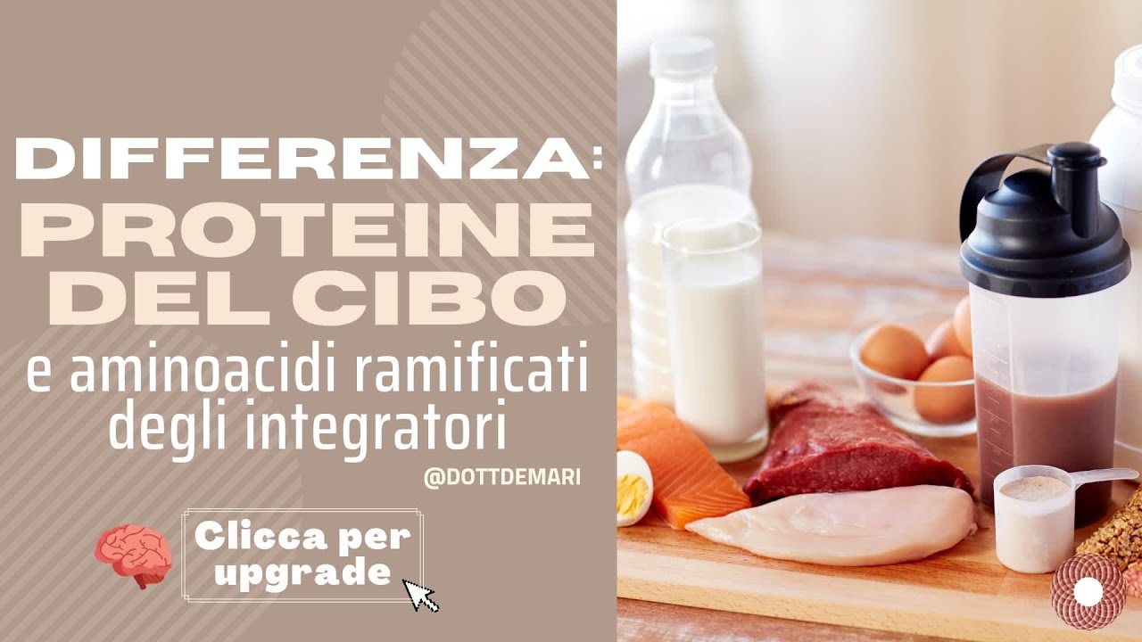 Differenza tra proteine del cibo e aminoacidi ramificati YouTube Differenza tra proteine del cibo e aminoacidi ramificati YouTube