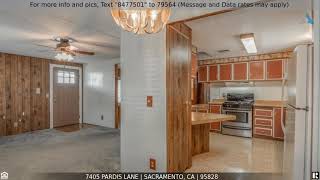 Priced at $215,000 - 7405 Pardis Lane, Sacramento, CA 95828