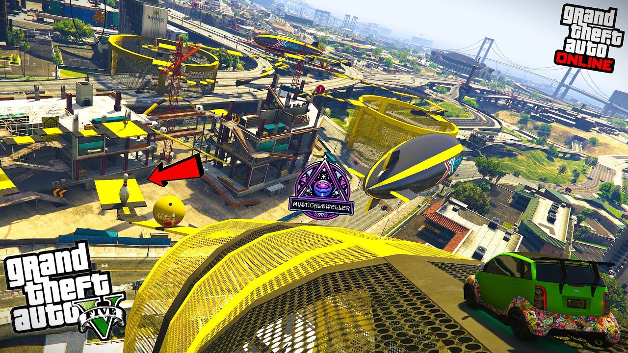 Construction Site MICRO Car Rally Cross 47.8% will fail this GTA 5 Stunt Race 